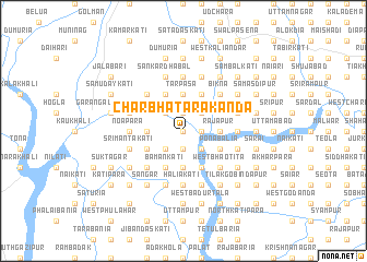 map of Char Bhātārākānda