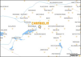 map of Charbielin