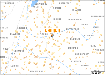 map of Charca