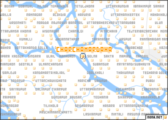 map of Char Chamārdaha