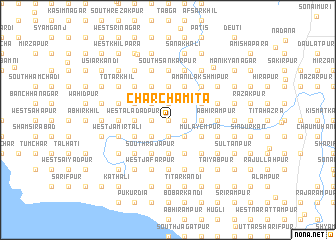 map of Char Chāmita