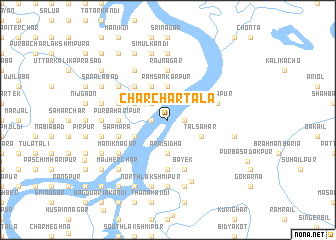 map of Char Chārtala