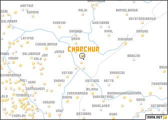 map of Charchūr