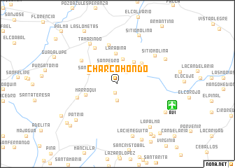 map of Charco Hondo