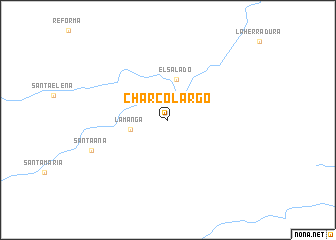 map of Charco Largo