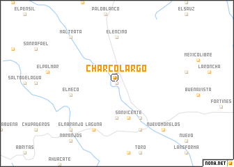 map of Charco Largo