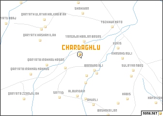 map of Chārdāghlū