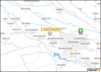 map of Chardara