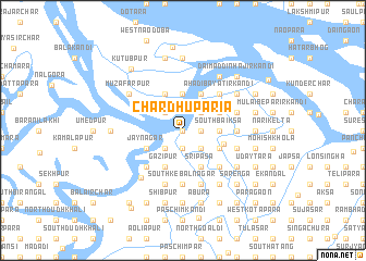 map of Char Dhuparia