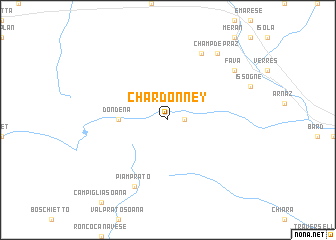 map of Chardonney
