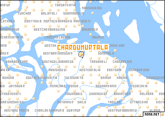 map of Char Dumurtala