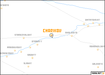 map of Charikov