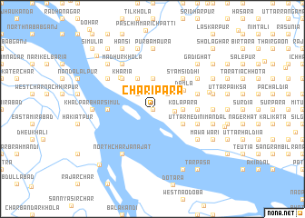 map of Chāripāra
