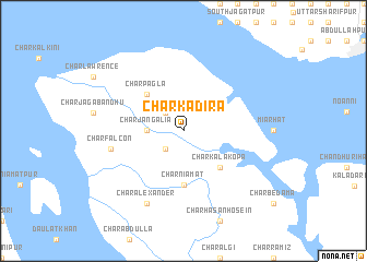 map of Char Kādira