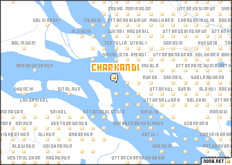 map of Charkāndi