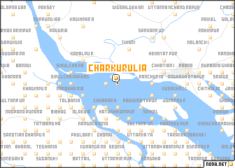 map of Char Kurulia