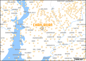 map of Char Lakiān