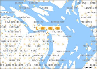 map of Char Lāulāni