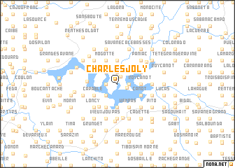 map of Charles Joly