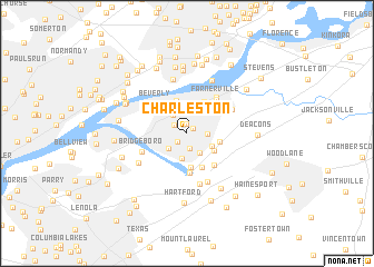 map of Charleston