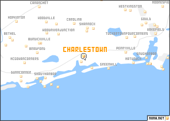 map of Charlestown