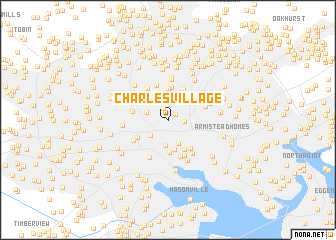 map of Charles Village