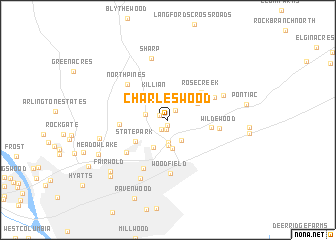 map of Charleswood