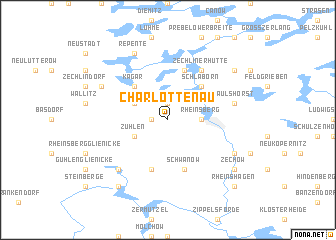 map of Charlottenau