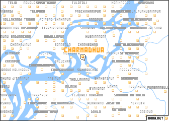 map of Char Madhua