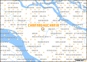 map of Char Madhucharia