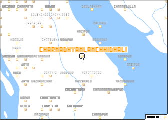 map of Char Madhyam Lāmchhidhali