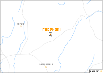 map of Chārmādi