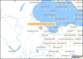 map of Char Mahishkundi