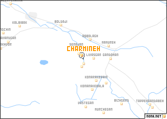 map of Charmīneh