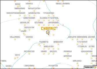 map of Charmīz