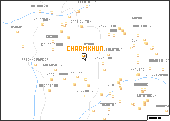 map of Charmkhūn