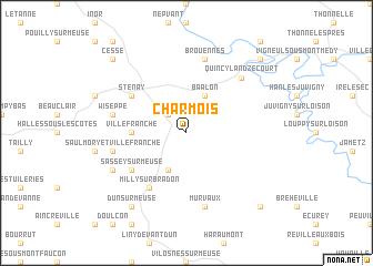 map of Charmois