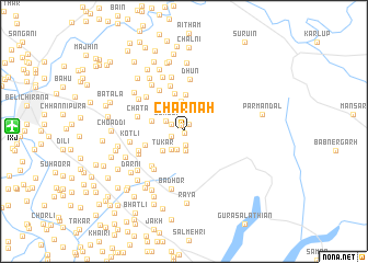 map of Charnāh