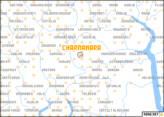 map of Charnāmāra