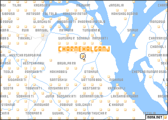 map of Char Nehālganj