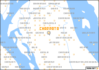 map of Char Pāta