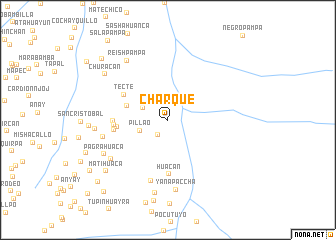 map of Charque