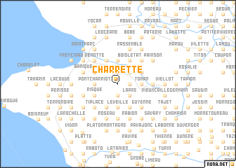 map of Charrette