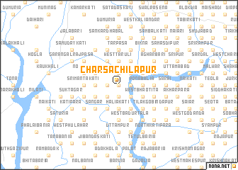 map of Char Sāchilāpur