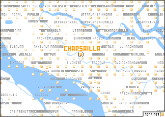 map of Char Sailla