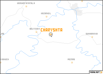 map of Charyshta