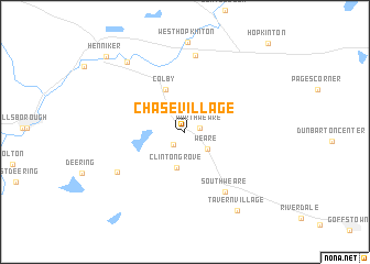 map of Chase Village