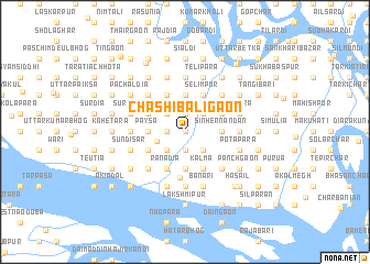 map of Chashi Bāligaon