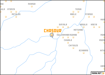 map of Chasowa