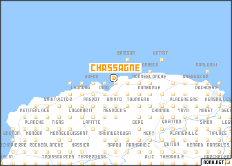 map of Chassagne